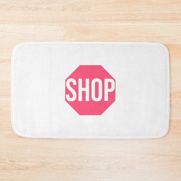 Item preview, pink shop stop sign designed and sold by mollsdesignss.
