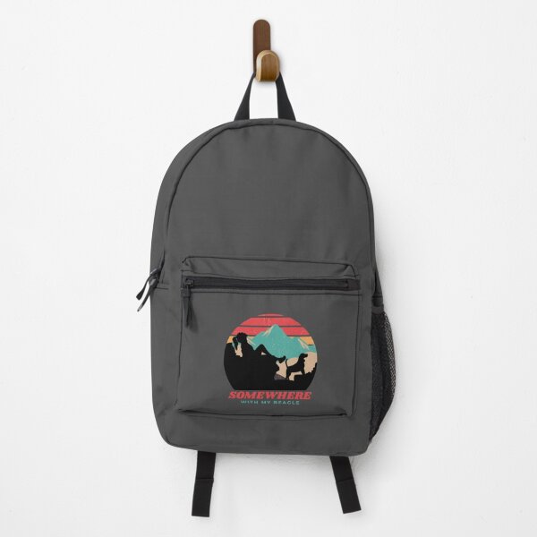 Item preview, Somewhere With My Beagle Women's Adventurous Outdoor Dog Mom Gift  designed and sold by Guarddogdrive.
