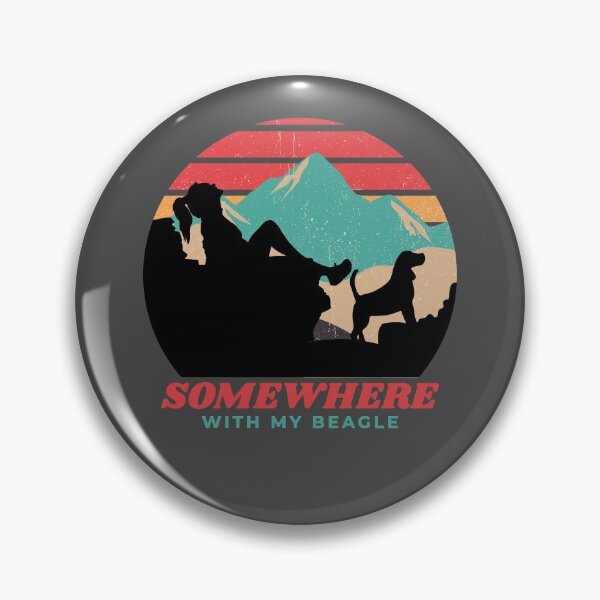 Item preview, Somewhere With My Beagle Women's Adventurous Outdoor Dog Mom Gift  designed and sold by Guarddogdrive.
