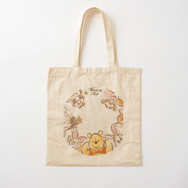 winnie the pooh Cotton Tote Bag