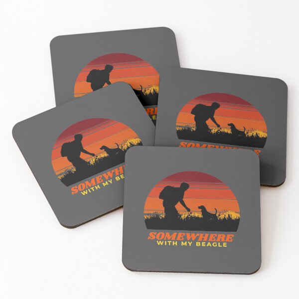 Item preview, Somewhere With My Beagle Men's Adventurous Outdoor Dog Dad Gift  designed and sold by Guarddogdrive.
