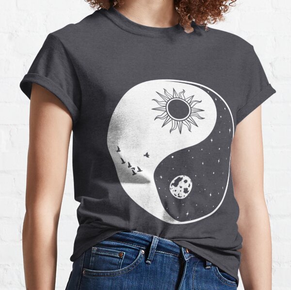 Day And Night Eight Sign Figure  | Gift Perfect Classic T-Shirt