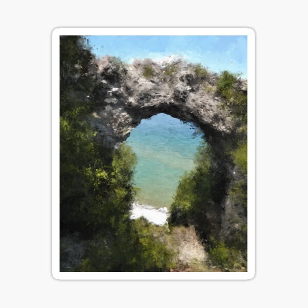 Item preview, Arch Rock Mackinac Island designed and sold by Jarrod Vandenberg.