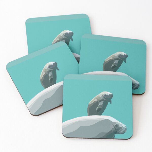 Item preview, Mom and Baby manatee ♡ designed and sold by Maddie3020004.