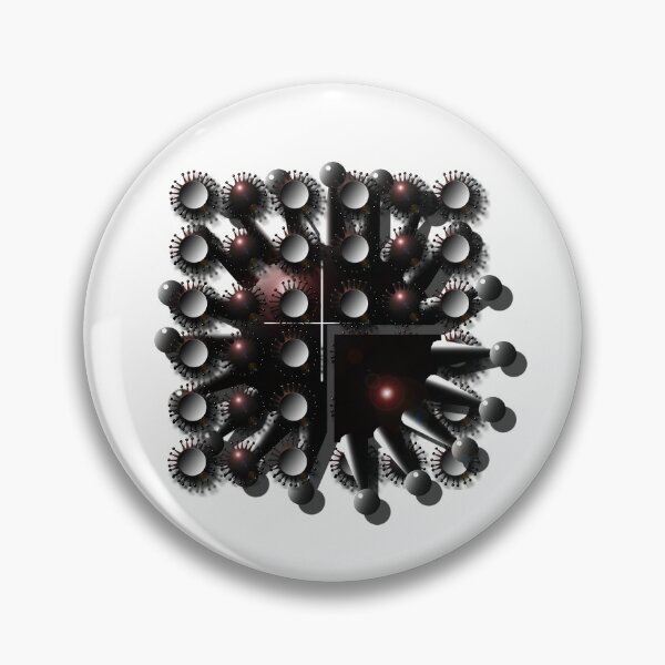 Item preview, Corona, sphere, (355) (black, white,) decorative, digital, colorful, abstract, designed and sold by Paszkan.