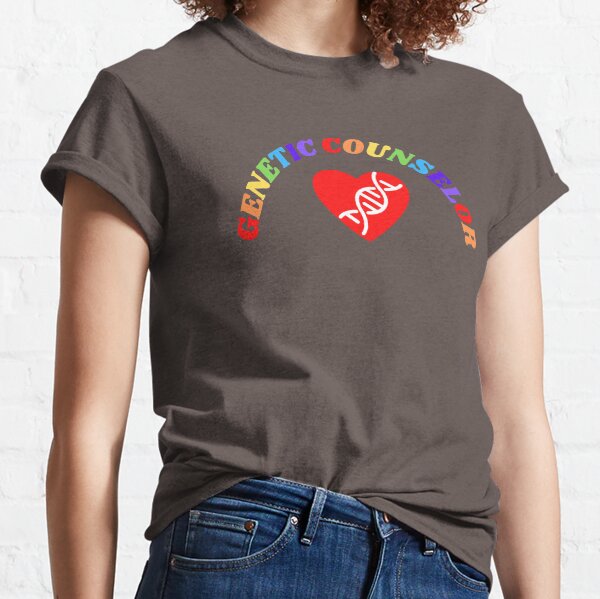 Genetic Counselor Rainbow Classic T-Shirt
