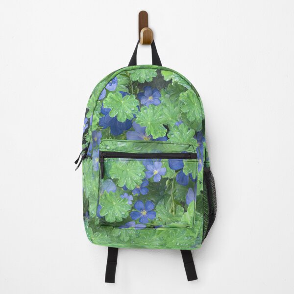 Item preview, Forest Floor Lady's Mantle and Blue Flowers Design designed and sold by cozycaroline.