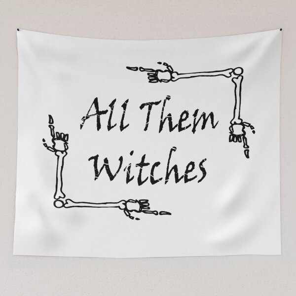 Item preview, All Them Witches, funny horrible witch, cute quote witch, designed and sold by merchfun2.