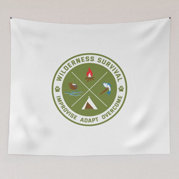Item preview, Wilderness Survival designed and sold by badgework.