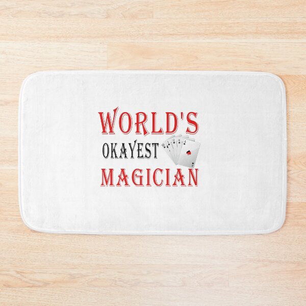 Item preview, Fuuny magician World's Okayest Magician ,gift idea for lovers Magic, trap, and theater games designed and sold by Mac Store.