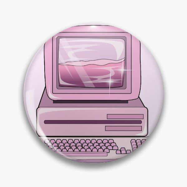 Artikelvorschau, Vintage Computer l rosa retro entworfen und verkauft von Bossin.