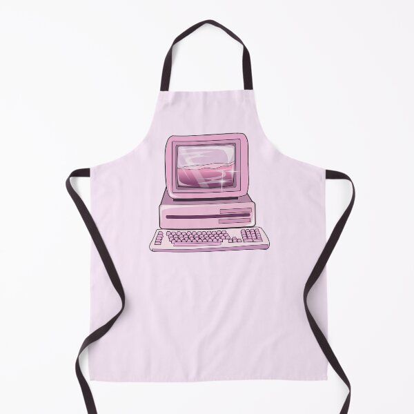 Item preview, Vintage computer l pink retro designed and sold by Bossin.