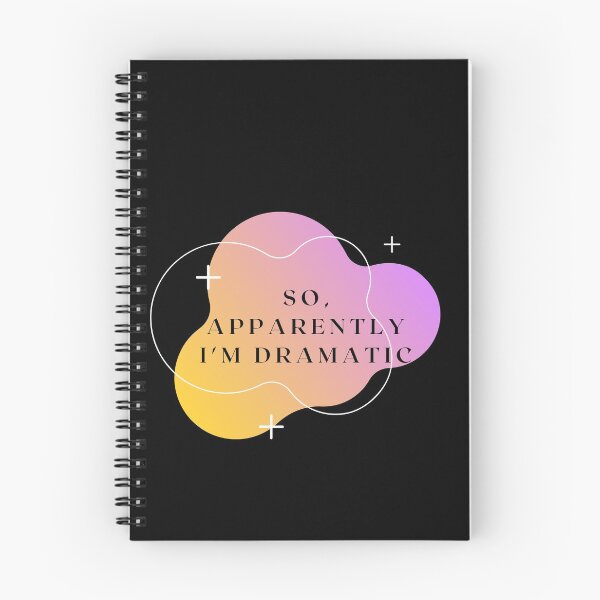 Item preview, Apparently I'm Dramatic t shirt designed and sold by Martimad.