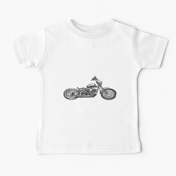 HARLEY Davidson Road King | Cadeau parfait T-shirt bébé