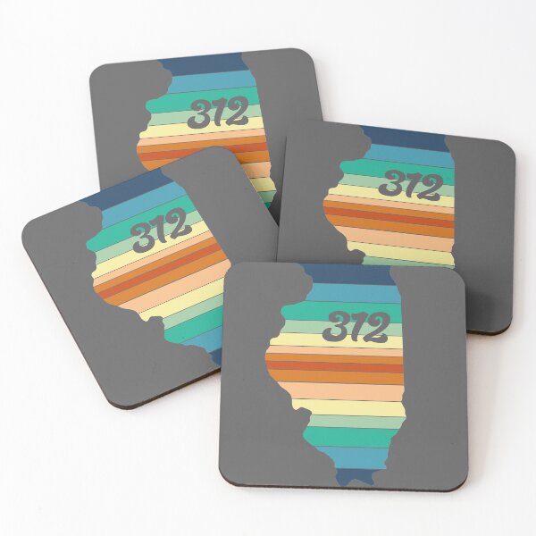 Item preview, Illinois - 312 Chicago Gradient designed and sold by italiantacos.