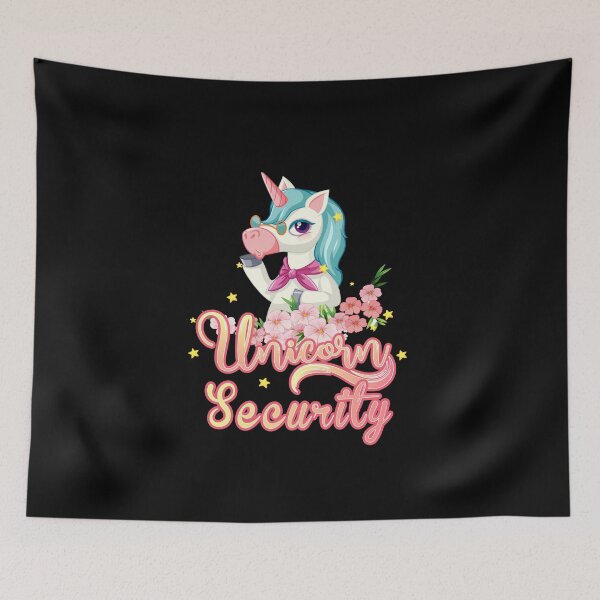 Item preview, Fuuny unicorn Unicorn Security , gift idea for lovers unicorn,horse,animal designed and sold by Mac Store.