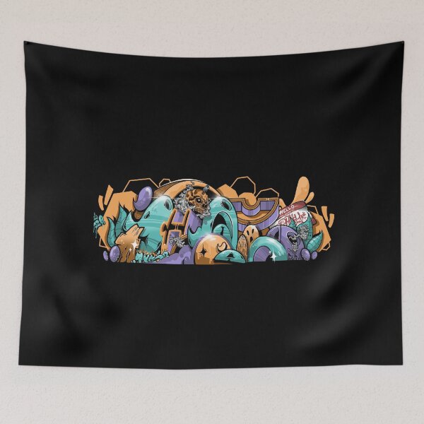Item preview, Skull Pop Graffiti Wildstyle designed and sold by Tusegraff.