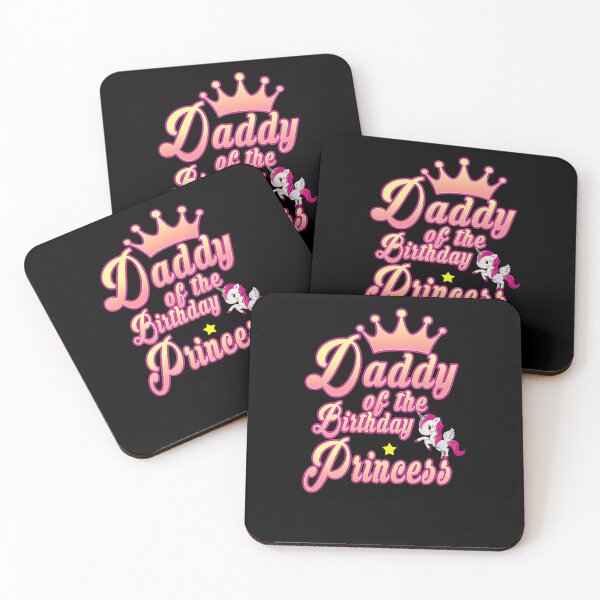 Item preview, Fuuny unicorn Daddy of the Birthday Princess , gift idea for lovers unicorn,horse,animal designed and sold by Mac Store.