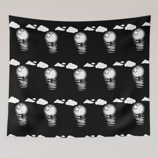Item preview, Night full moon design, grafic design, designed and sold by Salimtinwale.