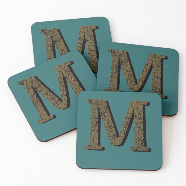 Item preview, M - Monogram  designed and sold by jasleenM.