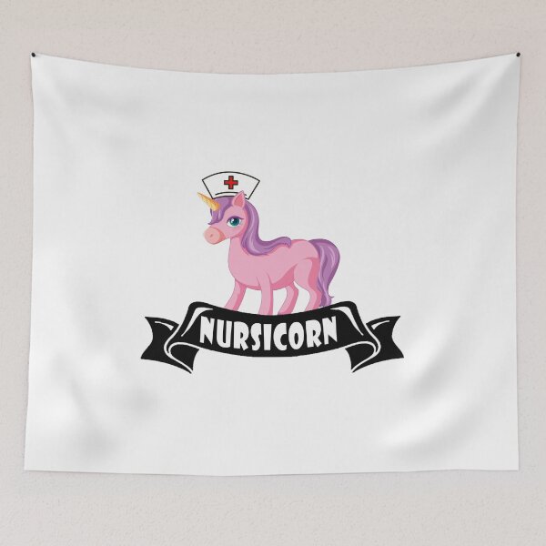 Item preview, Fuuny unicorn nursicorn, gift idea for lovers unicorn,horse,animal designed and sold by Mac Store.