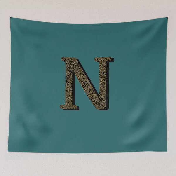 Item preview, N - Monogram  designed and sold by jasleenM.
