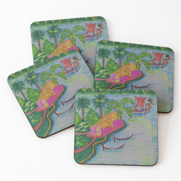 Item preview, village scenery designed and sold by Poonamart.