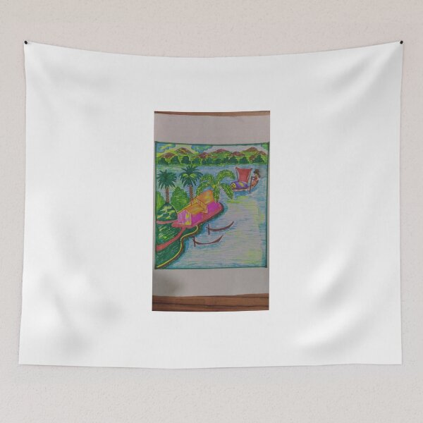 Item preview, paisaje de pueblo designed and sold by Poonamart.