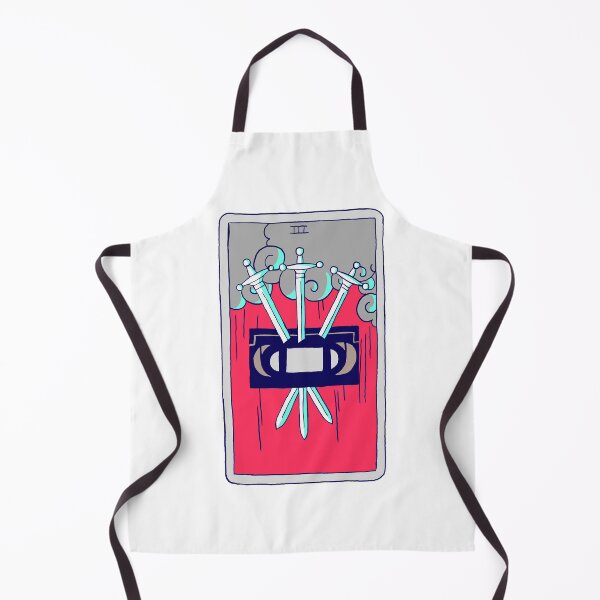 Item preview, VHS Sword Tarot Card retro 80s aesthetic  designed and sold by xenotransplant.