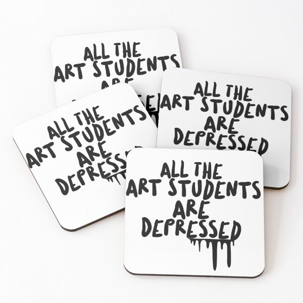 Item preview, All The Art Students Are Depressed designed and sold by Edenjodie.
