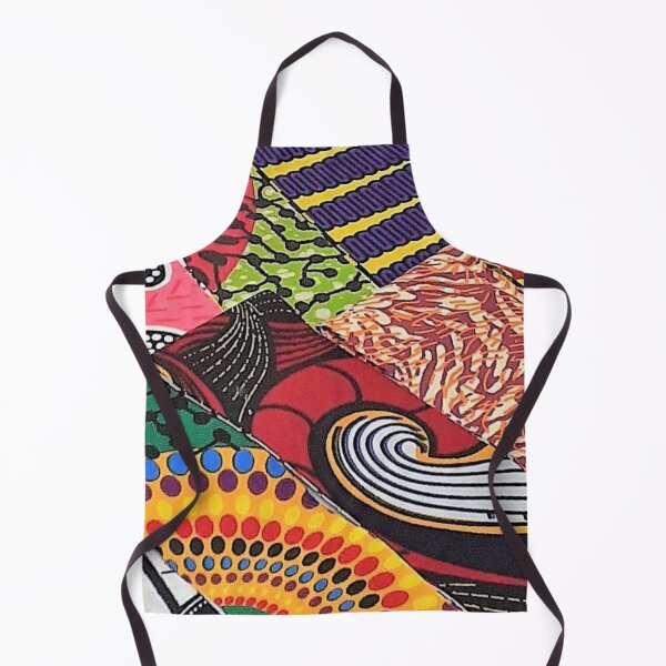 Item preview, African Fabric Collage Art Patterns [#16] designed and sold by AfriStyleUK.