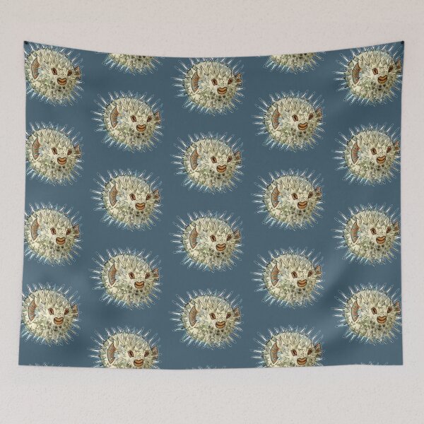 Item preview, Pufferfish, Blowfish, Tropical Fish designed and sold by artenvironments.