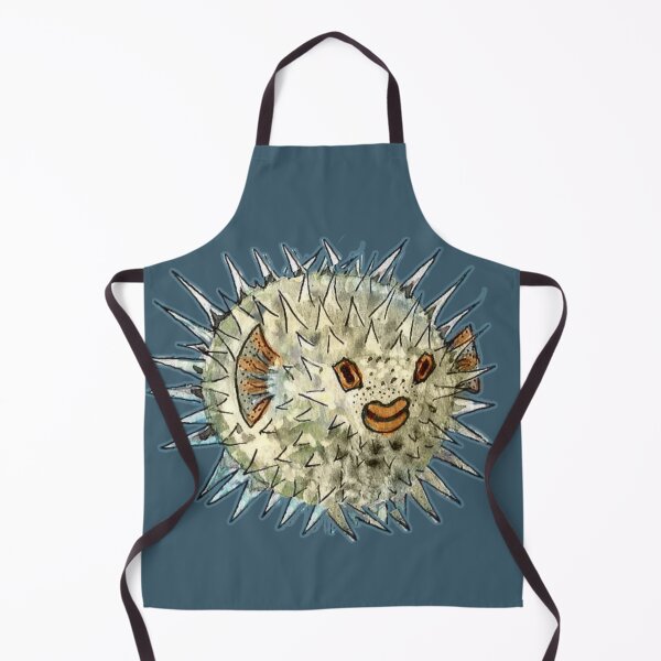 Item preview, Pufferfish, Blowfish, Tropical Fish designed and sold by artenvironments.