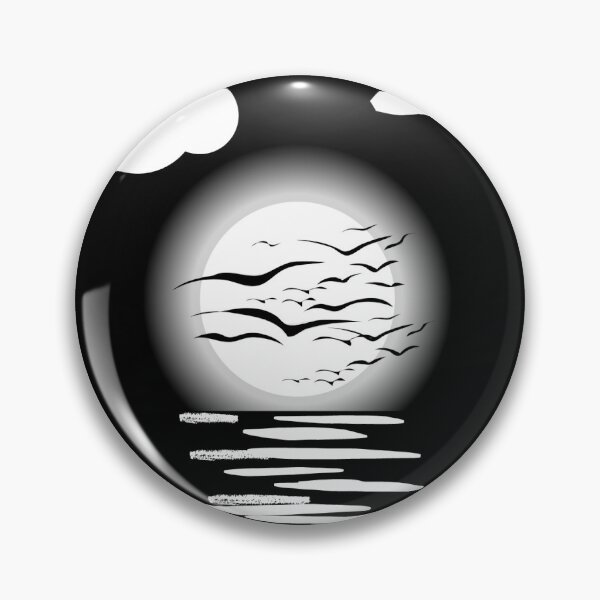 Item preview, Full moon night view grafic design, designed and sold by Salimtinwale.
