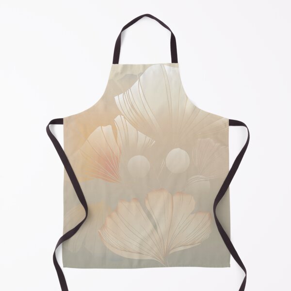 Item preview, Ginkgo Biloba Botanical Flower Abstract Graphic Art Blue Gradient designed and sold by IZiets.