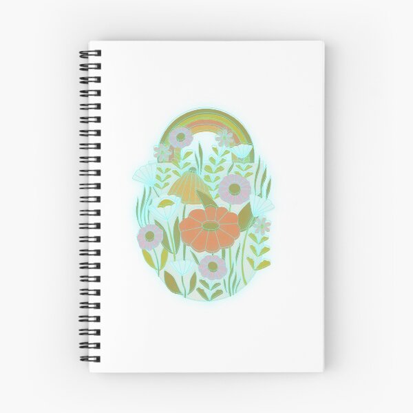 Item preview, Neon Distortion of 70’s floral meadow design  designed and sold by jaq-101.