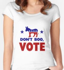 Dont Boo, VOTE Fitted Scoop T-Shirt
