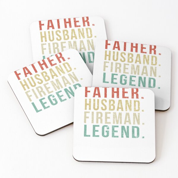 Item preview, Fireman Dad Vintage/ Father. Husband. Fireman. Legend.  designed and sold by PGPshop.