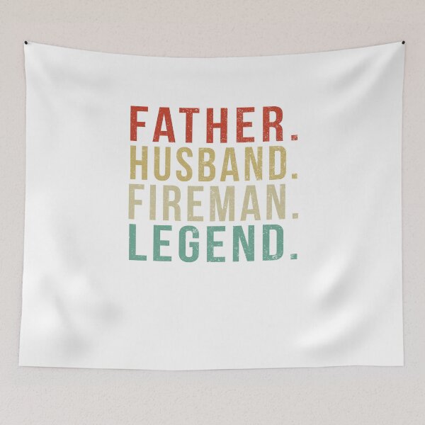 Item preview, Fireman Dad Vintage/ Father. Husband. Fireman. Legend.  designed and sold by PGPshop.