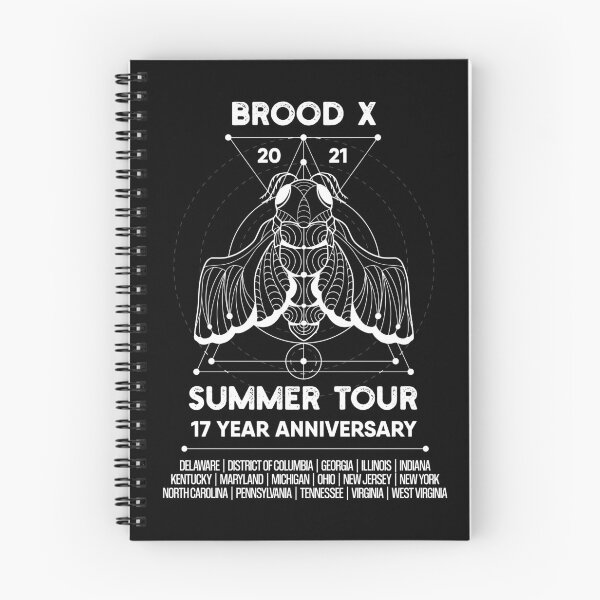 Item preview, Cicada Brood X Summer Tour designed and sold by artado.