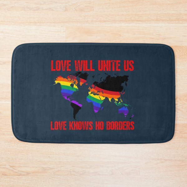 Item preview,  Love will unite us / LGBT Heart Pride gay lesbian bisexual trans queer asexual pansexual designed and sold by Growwithme.