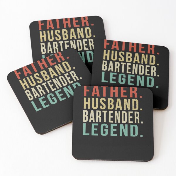 Item preview, Bartender Dad Vintage/ Father. Husband. Bartender. Legend.  designed and sold by PGPshop.
