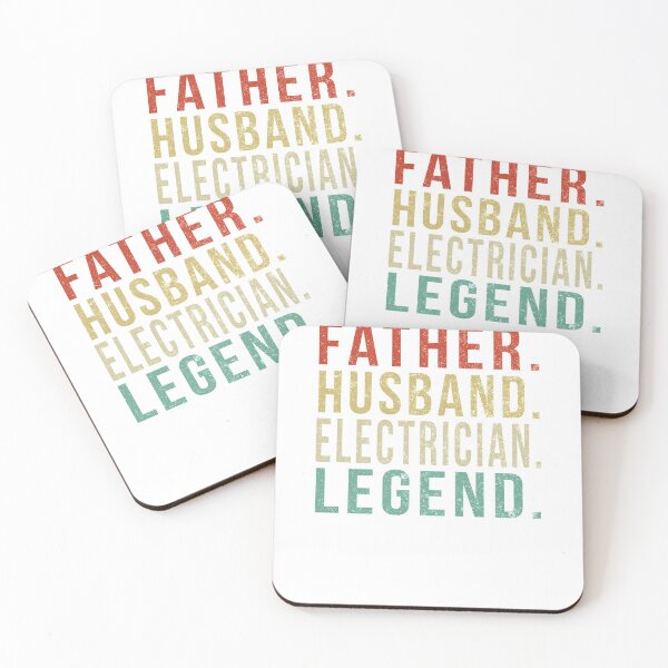 Item preview, Electrician Dad Vintage/ Father. Husband. Electrician . Legend.  designed and sold by PGPshop.