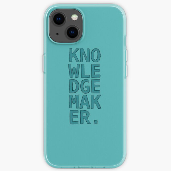 Knowledge maker iPhone Soft Case