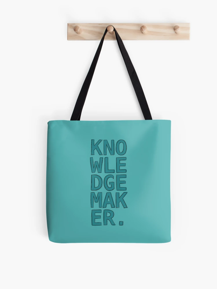 Thumbnail 1 of 2, Tote Bag, Knowledge maker designed and sold by PhDoer.