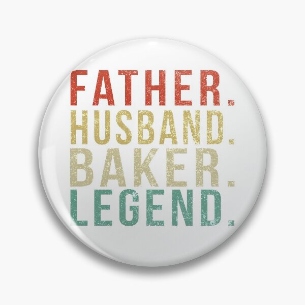 Item preview, Baker Dad Vintage/ Father. Husband. Baker. Legend.  designed and sold by PGPshop.