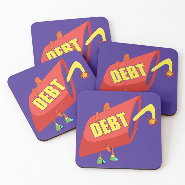 Item preview, Debt bomb editorial cartoon designed and sold by twobillion.