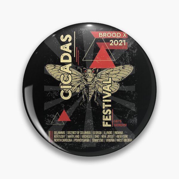 Item preview, Cicadas Festival Brood X 2021 designed and sold by artado.