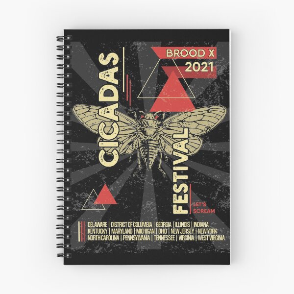 Item preview, Cicadas Festival Brood X 2021 designed and sold by artado.