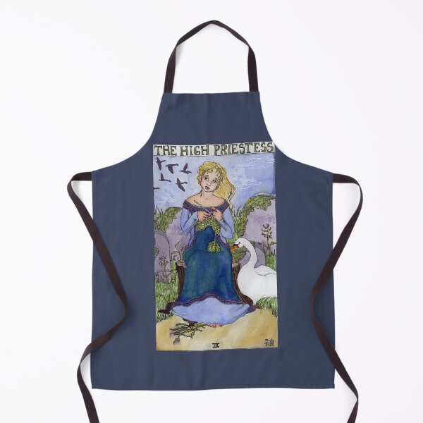 Item preview, The High Priestess/The Seven Wild Swans designed and sold by neuroticowl.